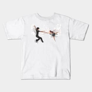 Skating Pair Kids T-Shirt